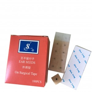 Chinese Ear Seeds On Surgical Tape